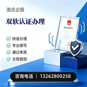 黄山双软认证申报服务