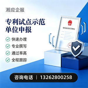 黄山专利试点示范单位申报服务